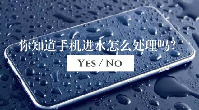 手機進水怎么辦